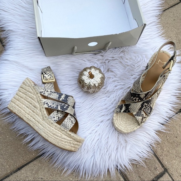 Marc Fisher Shoes - Marc Fisher Snakeprint Wedges